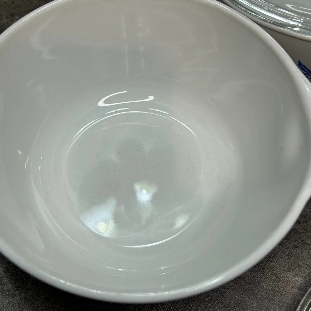 Corning Ware Blue Cornflower 1.5 Pt Saucepan P-82-B Set of 2 Pyrex Lids Vintage